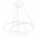 ΚΡΕΜΑΣΤΟ LED ΛΕΥΚΟ  D:80 H:120