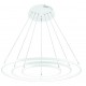 ΚΡΕΜΑΣΤΟ LED ΛΕΥΚΟ  D:80 H:120