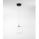 ΚΡΕΜΑΣΤΟ ΜΟΝΟΦΩΤΟ LED 14W ΔΙΑΦΑΝΟ D:25cm