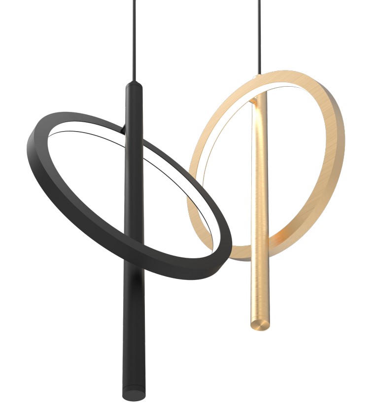 PENDANT LED RING D:24cm ITALY