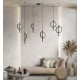 PENDANT LED RING D:24cm ITALY