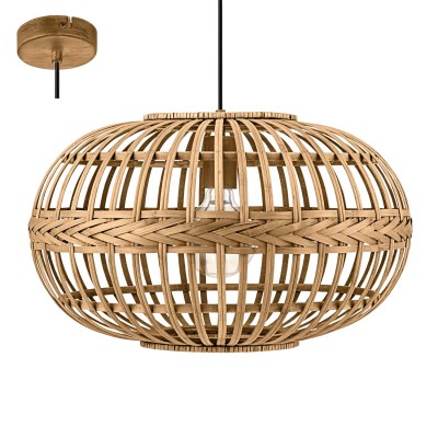 ΚΡΕΜΑΣΤΟ ΜΟΝΟΦΩΤΟ BAMBOO D 380 MM