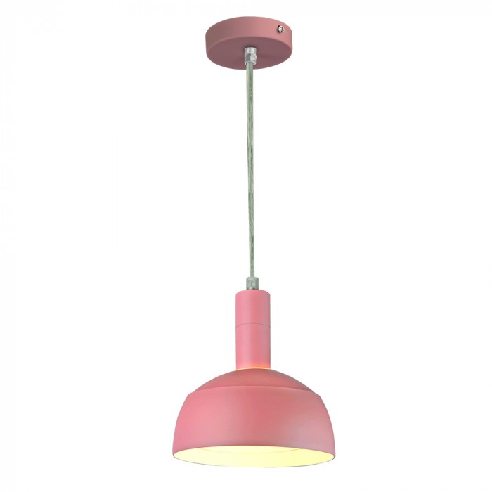 ΚΡΕΜΑΣΤΟ ΜΟΝΟΦΩΤΟ PLASTIC & ALUMINIUM PINK D 180 MM