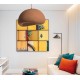 RESIN PENDANT LAMP D:65cm