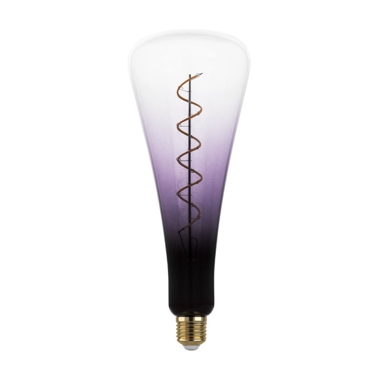 FLARED DECORATIVE E27 BULB PURPLE
