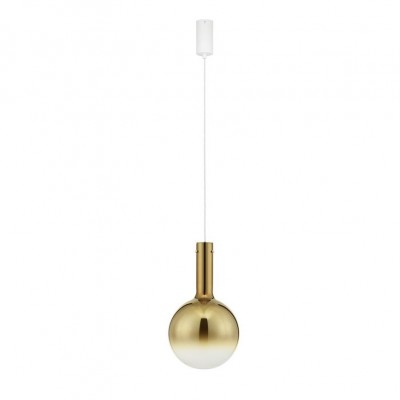 ΚΡΕΜΑΣΤΟ ΜΟΝΟΦΩΤΟ LED GOLD GLASS D:25cm