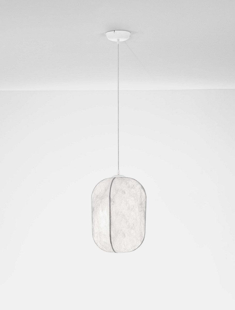 ΚΡΕΜΑΣΤΟ ΦΩΤΙΣΤΙΚΟ Ε27 Sandy White Mulberry Silk