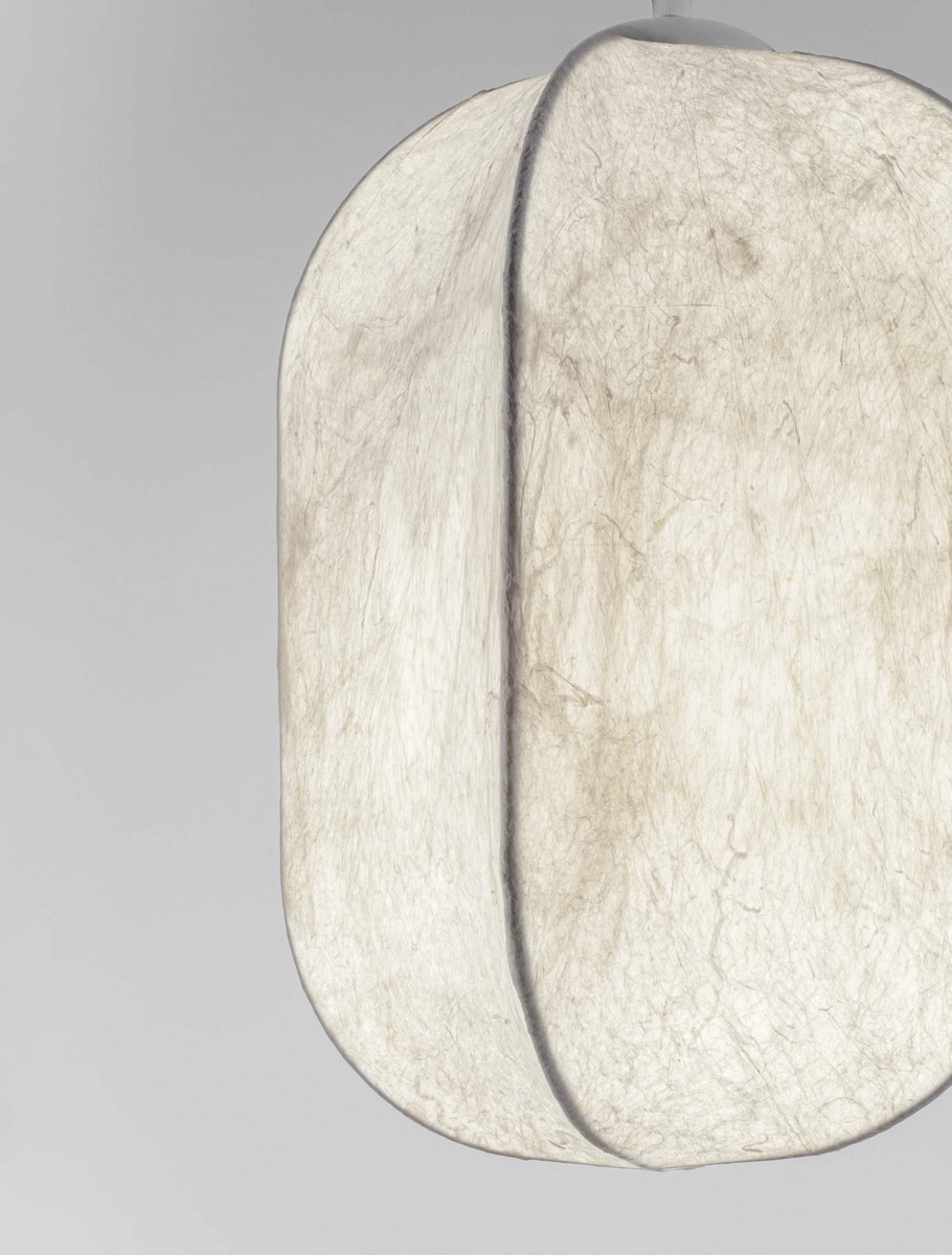 ΚΡΕΜΑΣΤΟ ΦΩΤΙΣΤΙΚΟ Ε27 Sandy White Mulberry Silk