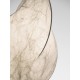 ΚΡΕΜΑΣΤΟ ΜΟΝΟΦΩΤΟ  D:53cm Sandy White Mulberry Silk & Acrylic