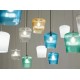 PENDANT SINGLE-LIGHT GLASS D16.8cm ITALY