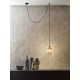 PENDANT SINGLE-LIGHT GLASS D16.8cm ITALY