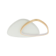 ΠΛΑΦΟΝΙΕΡΑ GOLD-WHITE MAT 36W L:49cm