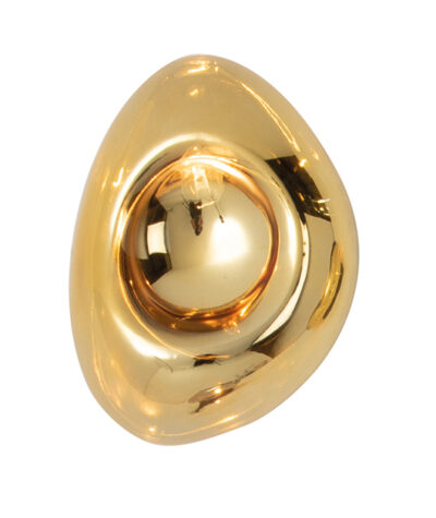 GOLD GLASS SCONCE