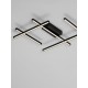 ΦΩΤΙΣΤΙΚΟ ΟΡΟΦΗΣ LED 63W Sandy Black Aluminium & Acrylic