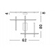 ΦΩΤΙΣΤΙΚΟ ΟΡΟΦΗΣ LED 63W Sandy Black Aluminium & Acrylic