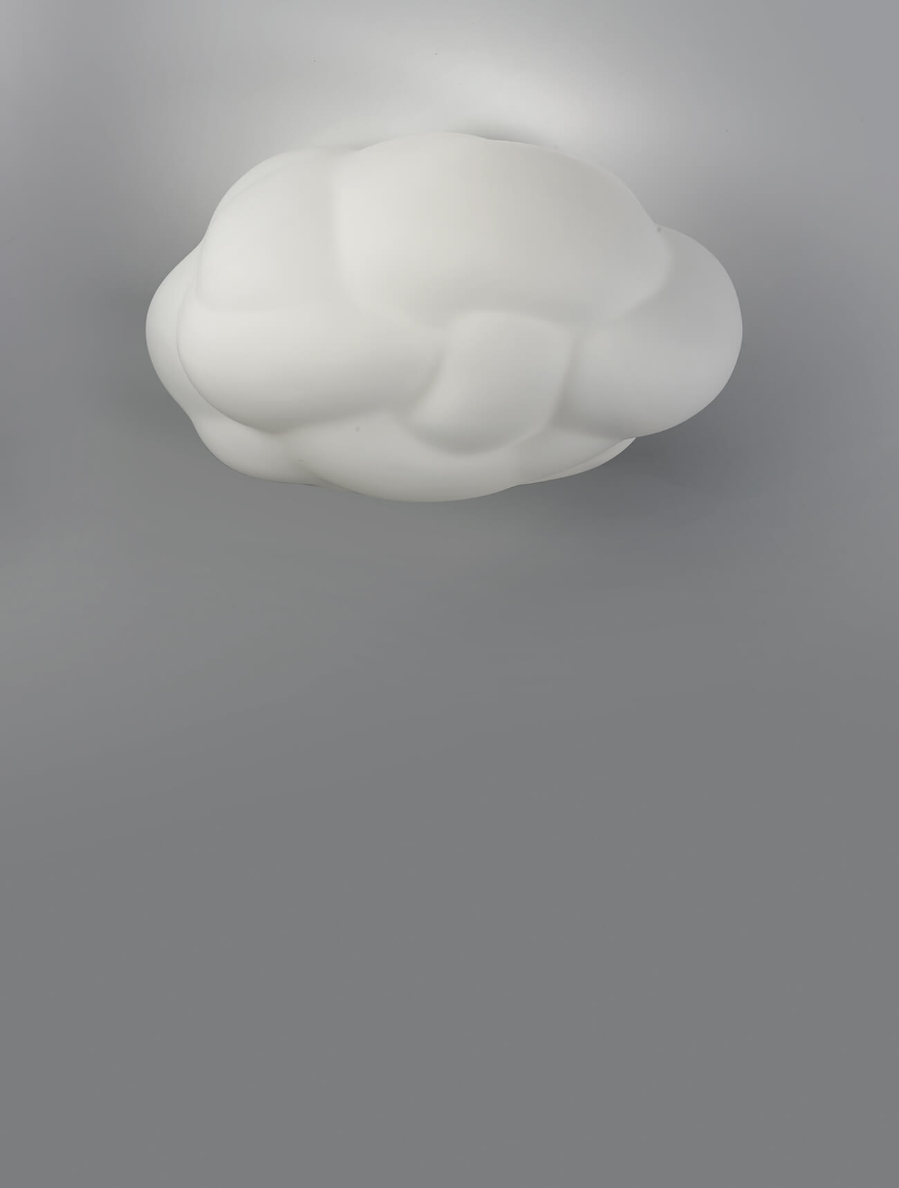 ceiling lamp in white glass D:50cm ITALY