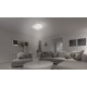 ceiling lamp in white glass D:50cm ITALY