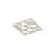 ΤΕΤΡΑΓΩΝΟ ΦΩΤΙΣΤΙΚΟ ΟΡΟΦΗΣ LED 55x55cm WHITE MAT