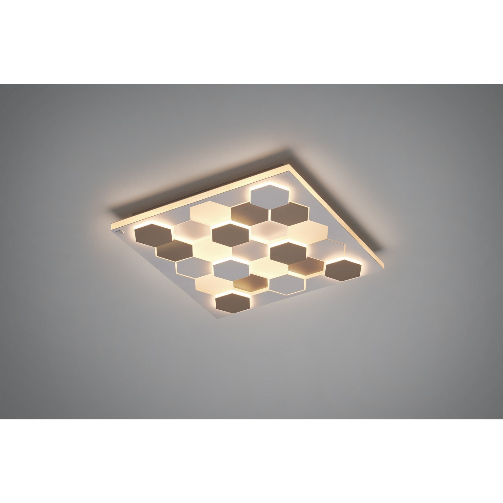 ΤΕΤΡΑΓΩΝΟ ΦΩΤΙΣΤΙΚΟ ΟΡΟΦΗΣ LED 55x55cm WHITE MAT