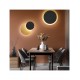 ΦΩΤΙΣΤΙΚΟ ΟΡΟΦΗΣ  LED D:50cm MATT GOLD&MATT BLACK