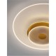 ΦΩΤΙΣΤΙΚΟ ΟΡΟΦΗΣ D:50cm ΑΚΡΥΛΙΚΟ-BRASS GOLD