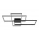LED CEILING LIGHT 90cm 3550lm MAT BLACK