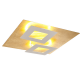 INDIRECT LIGHTING CEILING LAMP IN GOLD LEAF AND WHITE SPAIN