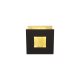 INDIRECT LIGHTING APPLIANCES 14x14cm GOLD LEAF AND BLACK SPAIN