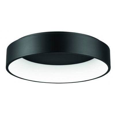 ΟΡΟΦΗΣ LED BLACK METAL D: 60 H: 13 cm