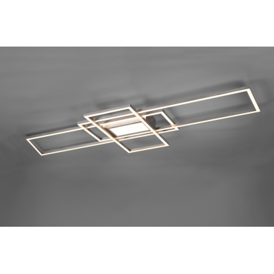 ΟΡΟΦΗΣ LED METAL NICKEL MAT W 105CM H 6CM
