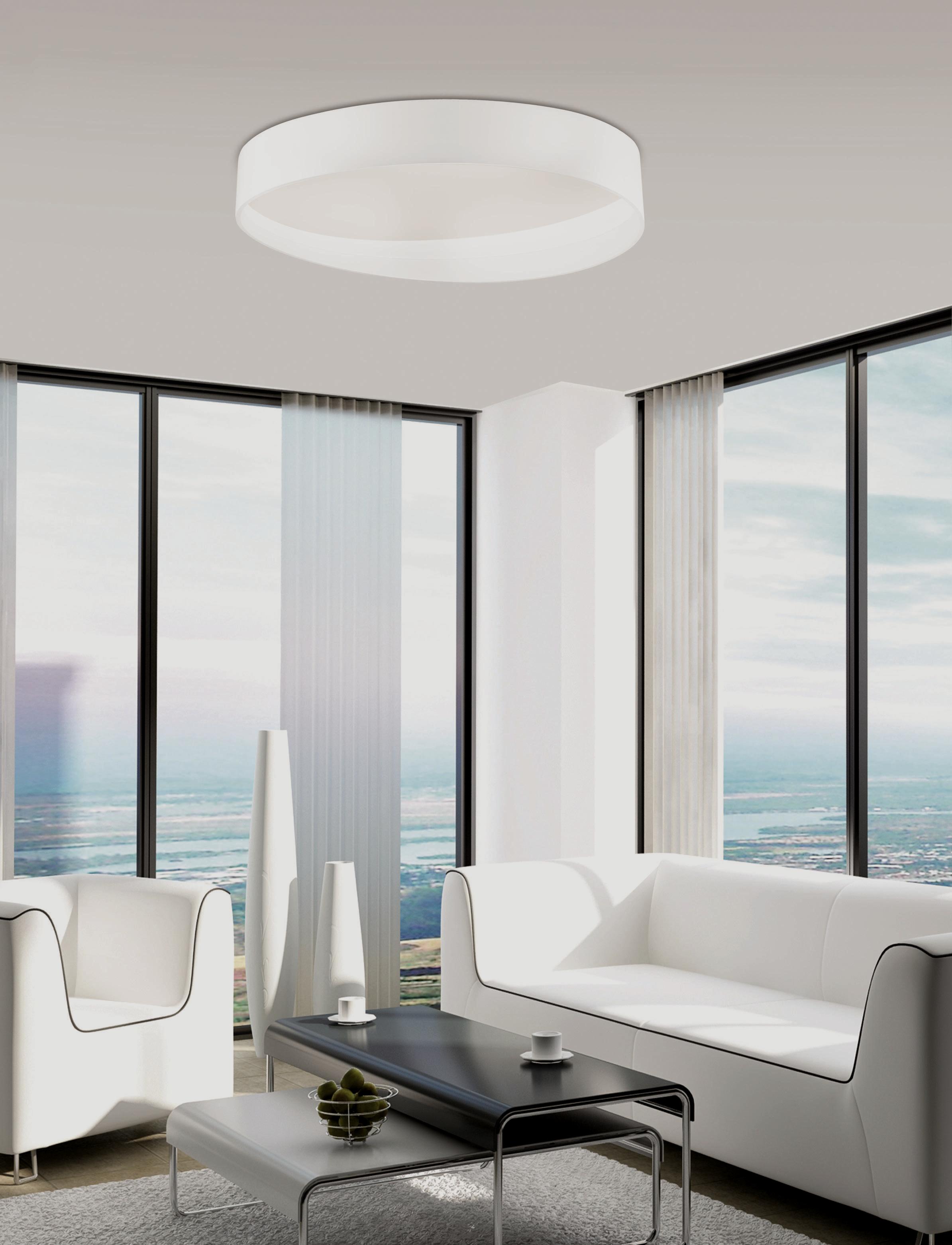 ΟΡΟΦΗΣ LED WHITE ALUMINIUM  D: 40 H 1: 11.5 H 2: 15.5