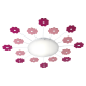 ΟΡΟΦΗΣ WHITE PINK D 615 MM