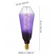PURPLE CRYSTAL DECORATIVE LIGHT BULB E27