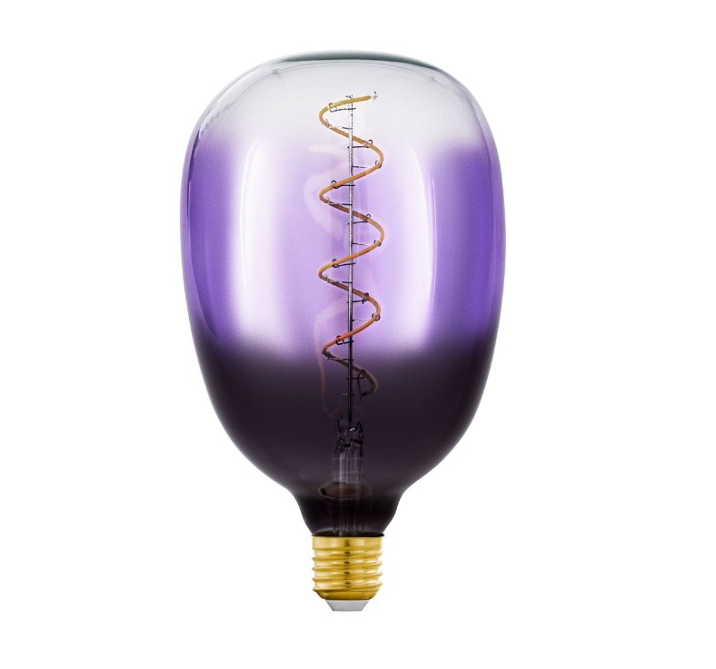 DECORATIVE GRADIENT PURPLE BULB E27 Ø12cm