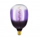 DECORATIVE GRADIENT PURPLE BULB E27 Ø12cm