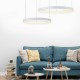 SMART LED SUSPENSION RING WHITE D:100cm
