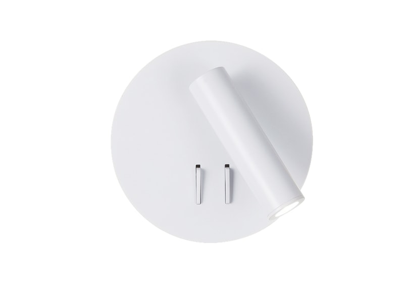 SPOT LED WHITE ΜΕ ΔΥΟ ΔΙΑΚΟΠΤΕΣ D 140xP80