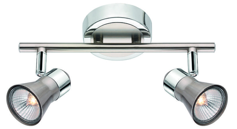 SPOT SATIN NICKEL L: 25 H: 16.5 cm