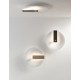 STATEMENT REFLECTIVE WALL FIXTURE BLACK MARBLE Ø70cm HANDMADE IN ITALY