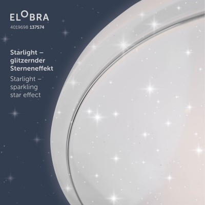 Φωτιστικό Τοίχου-Οροφής LED Πύραυλος Rakete Starlight