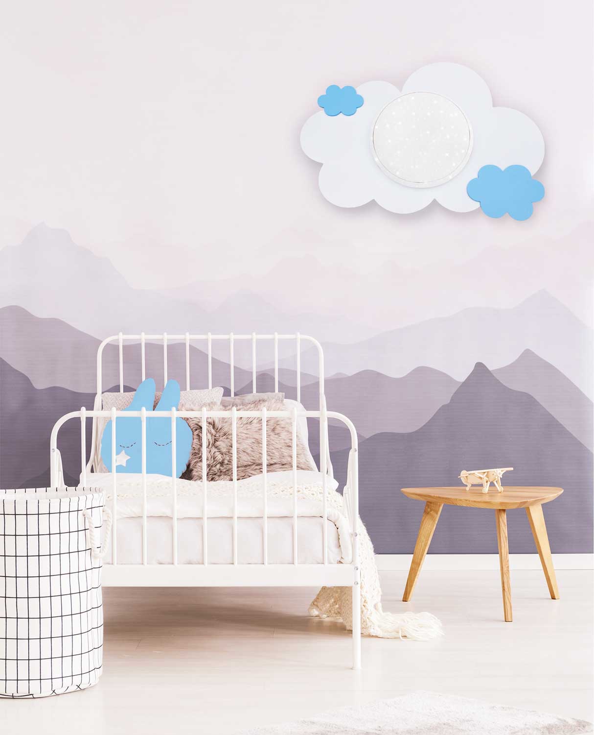 Πορτατίφ LED Σύννεφο Μπλε Cloud