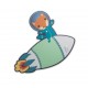 Φωτιστικό Τοίχου με Αστροναύτη Μπλε Little Astronauts