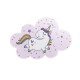 Φωτιστικό Τοίχου LED Σύννεφο Ροζ Μονόκερος Unicorn Fairytale Babsy