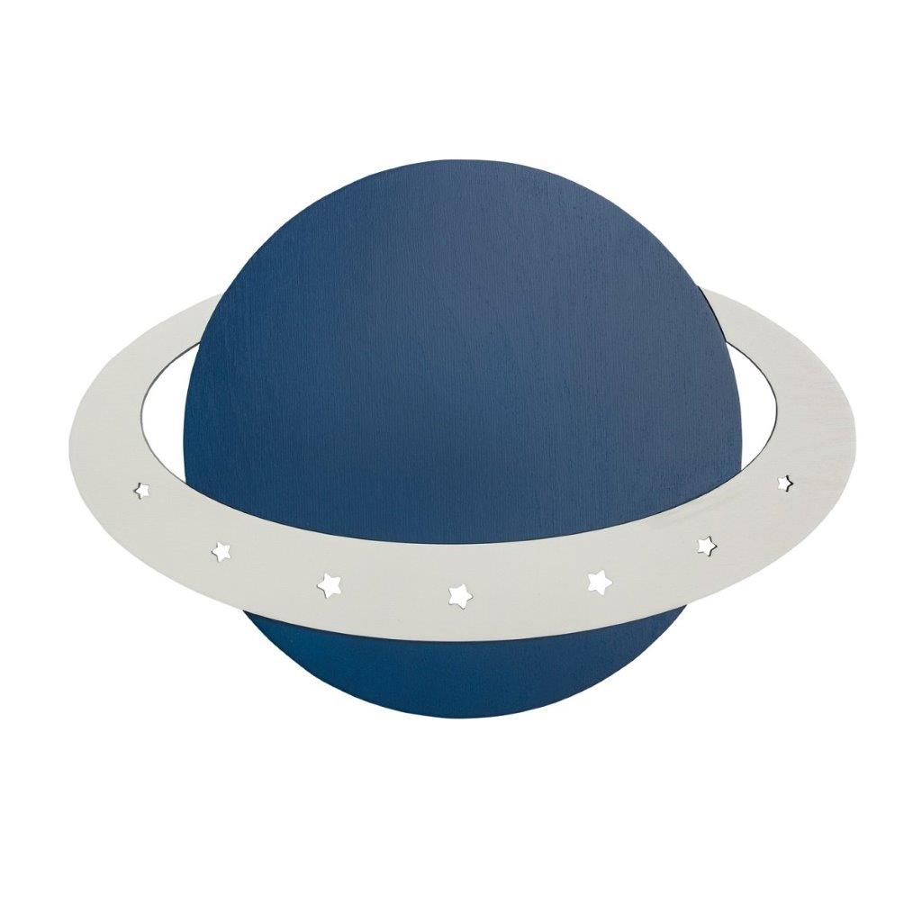 Φωτιστικό Τοίχου LED Κρόνος Μπλε Saturn