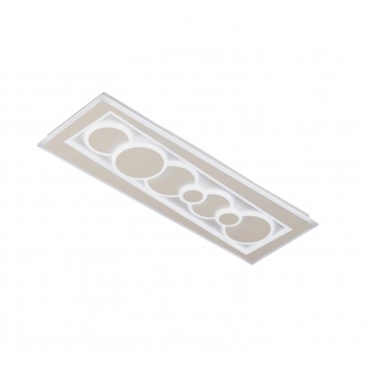 Πλαφονιέρα Φωτιστικό Οροφής LED 42W Ratio Λευκό 2700-6500K 21413