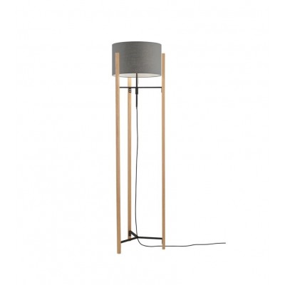 Επιδαπέδιο Φωτιστικό SHINE-WOOD E27 IP20 Φ45