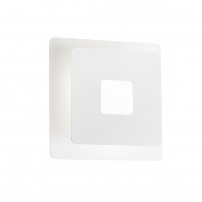 Απλίκα Φωτιστικό Τοίχου LED 7W Hennes 3000K 18x18 Λευκό