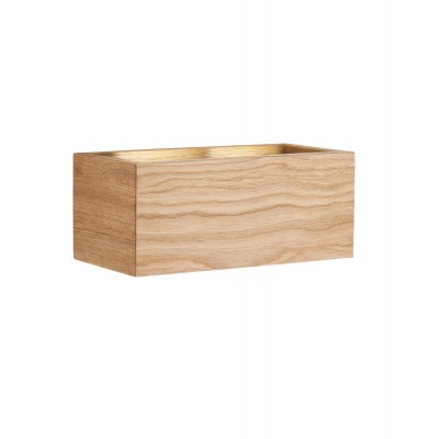 Απλίκα Φωτιστικό Τοίχου LED 3W SHINE-WOOD Φυσικό Ξύλο 2700K 30544