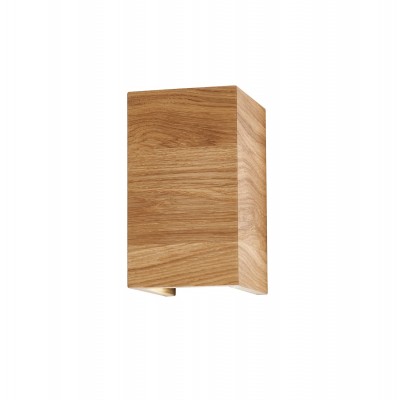 Απλίκα Φωτιστικό Τοίχου SHINE-WOOD Φυσικό Ξύλο 30575