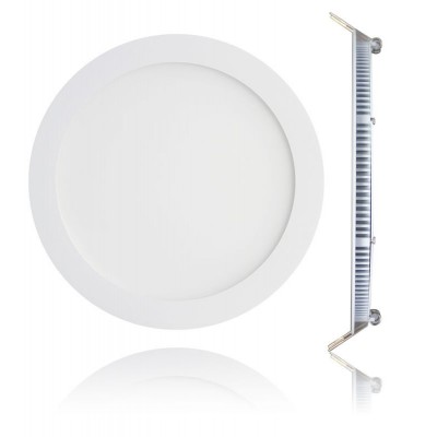 PL LED 18W Λευκό Πλαίσιο